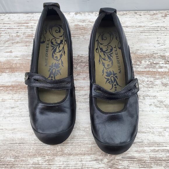 Merrell Plaza Bandeau Mary Jane Hidden Heel 8.5 - Picture 3 of 7